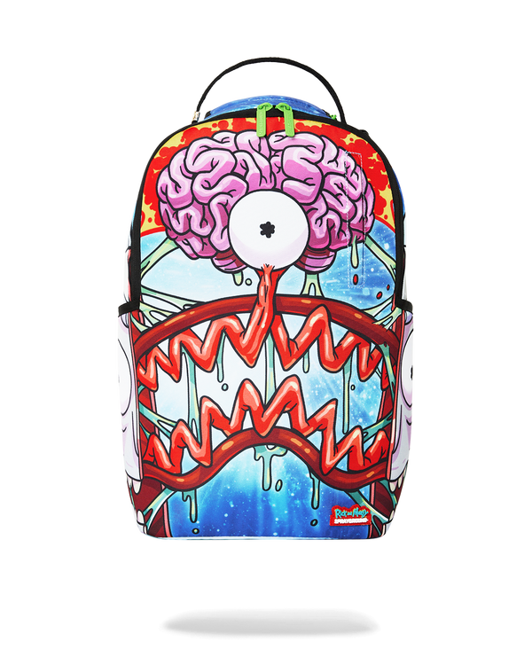 RICK AND MORTY SPLIT RICK HEAD GUTS BACKPACK