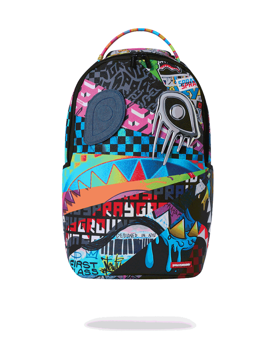 Mood Mode 6 Removable Velcro Eyes Backpack
