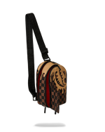 Designer Drip Effect Backpack Sling - image 5