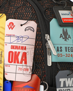 American Airlines 100 Yrs - Tags On Tags Backpack - image 13