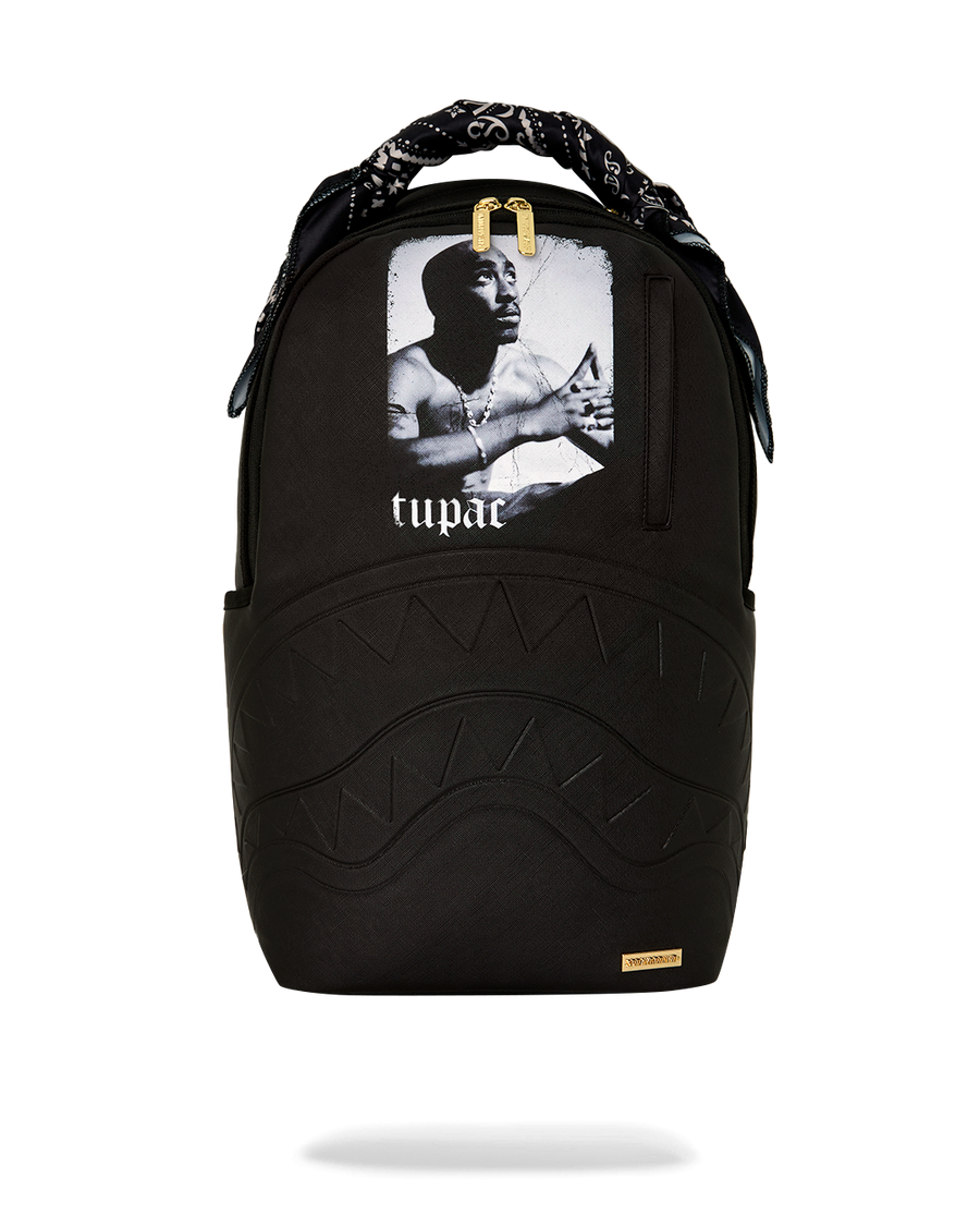 Tupac Poetry - Bandana Handle Backpack