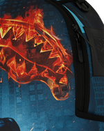 Batman Begins Gothan Shark Inferno Backpack - image 6