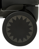 REALITY CHECK SHARKITECTURE FULL-SIZE JETBLACK LUGGAGE (GOLD HARDWARE)