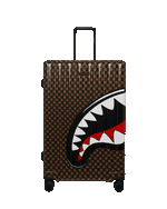 Sharks In Paris Grin & Grind Full-Size Luggage