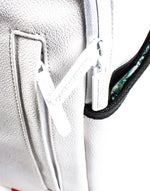 The Diy White Backpack (Vegan Leather & Inner Money Lining) & Markers Included - image 9