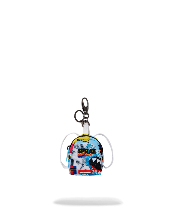 Collage Of Random Backpack Keychain