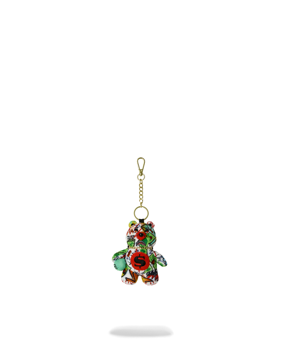 Bear Keychain - Doodle Danger