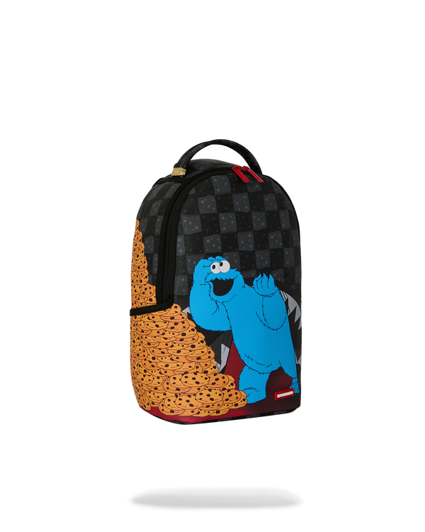 SESAME STREET COOKIE MONSTER STACK EM HIGH MINI DLX BACKPACK
