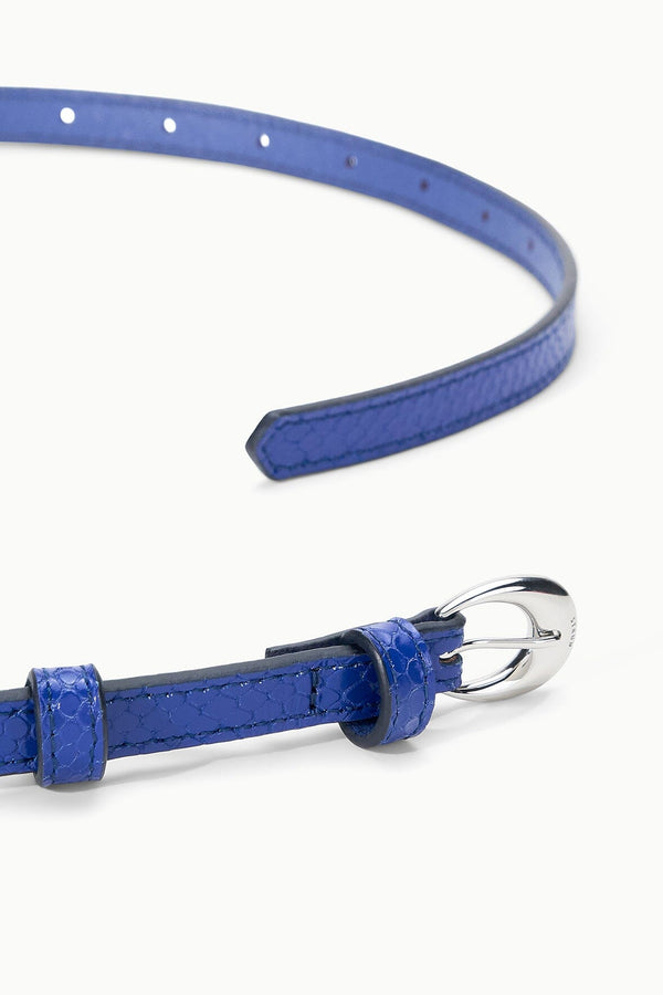 Slim Moon Buckle Belt - 13Mm | Cobalt - image 2