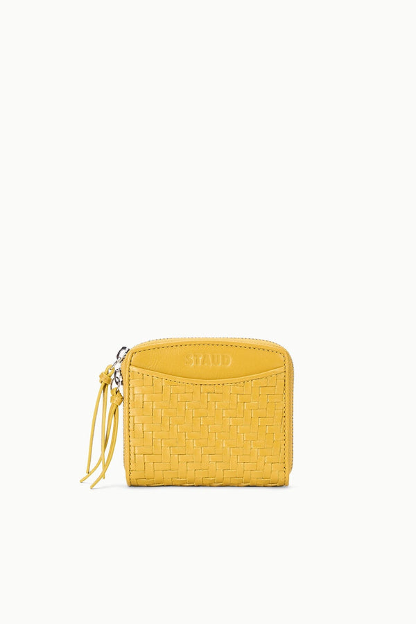 Mae Hand-Woven Wallet | Goldenrod