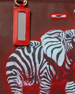 Zebra Elephant Ron English Collab Tote - image 9