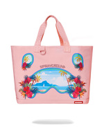 Bora Bora Shark Island Villa Beach Tote