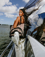 A.I. Palm Mirage Shark Luxe Beach Tote - image 2