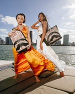 A.I. Palm Mirage Shark Luxe Beach Tote - image 4