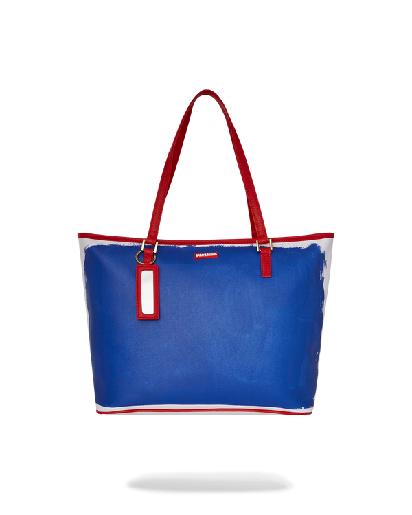 Keith Haring The Big Blue Purse Art Tote