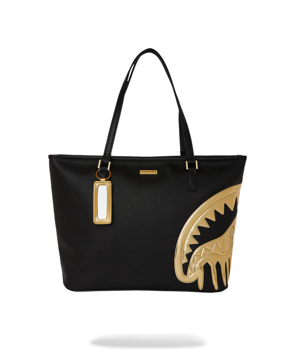 Goldheart Shark Drip Tote