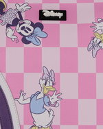Disney Minnie Daisy Check Tote - image 6