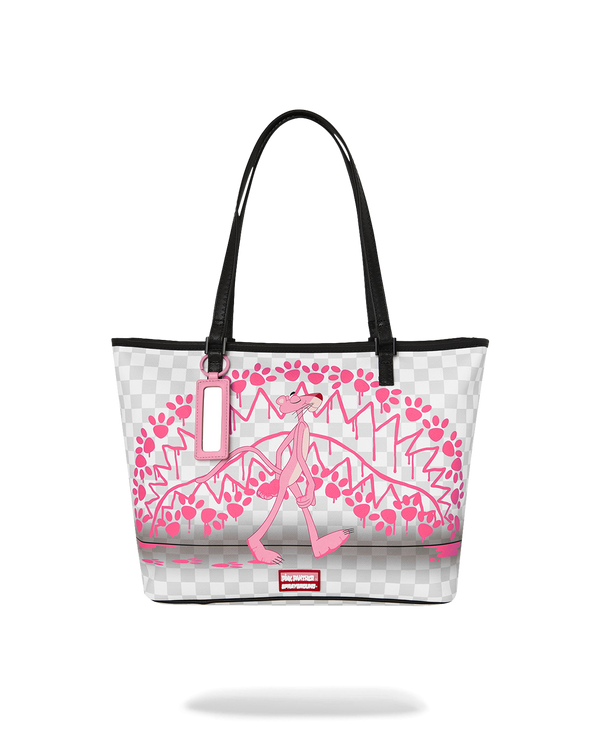 Pink Panther Pawprints Tote