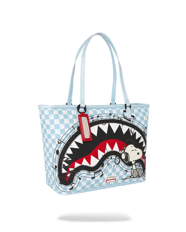 Peanuts Snoopy Tuned Up & Tuned Out Tote - image 2