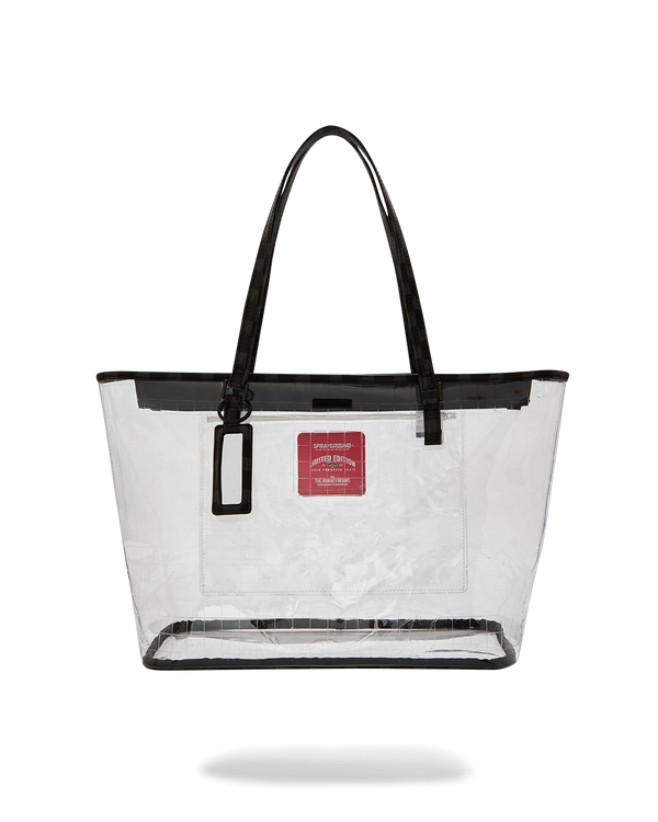 Fully Clear Sharks In Paris Tote