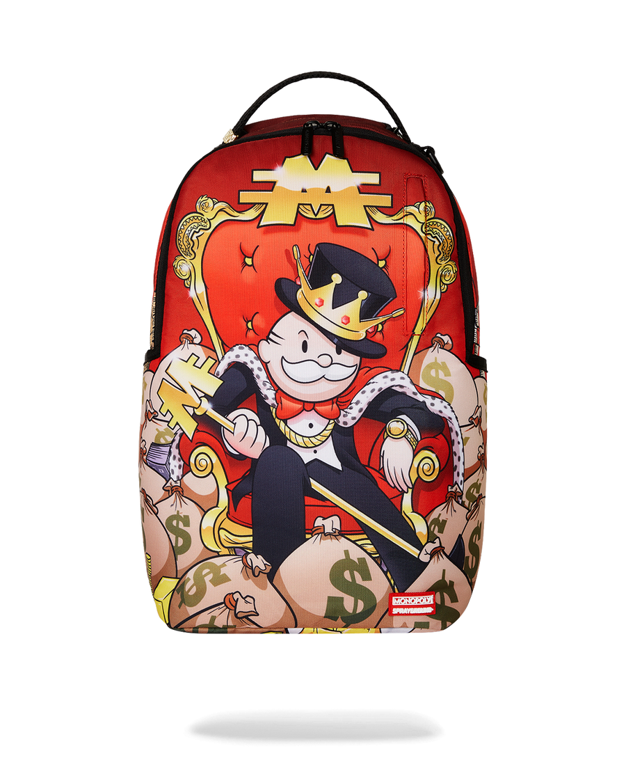 Monopoly Gold Empire Throne Backpack