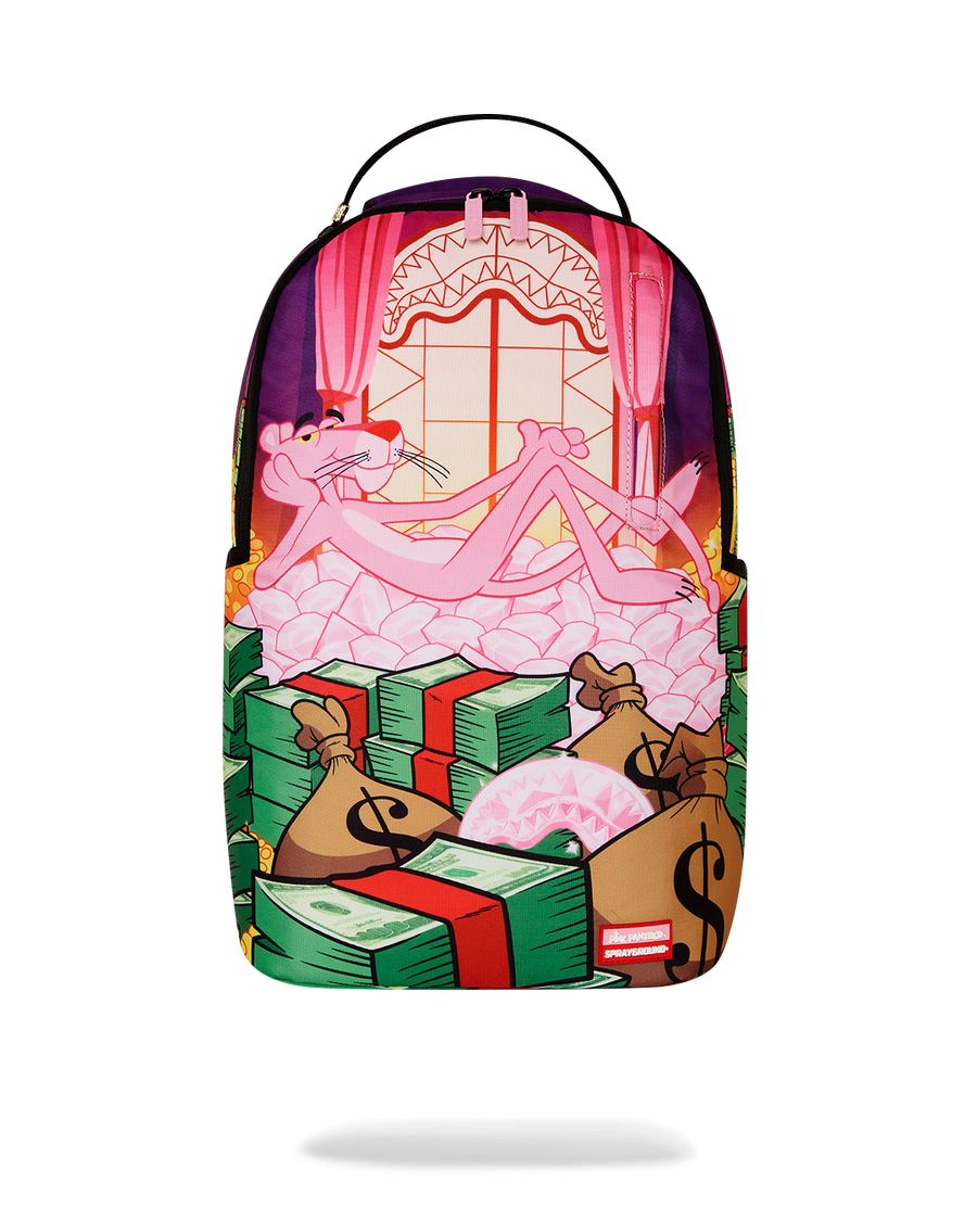 Pink Panther Fortress Of Money-Tude Backpack