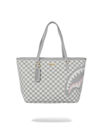 Knit Sharks In Paris In Cream Tote