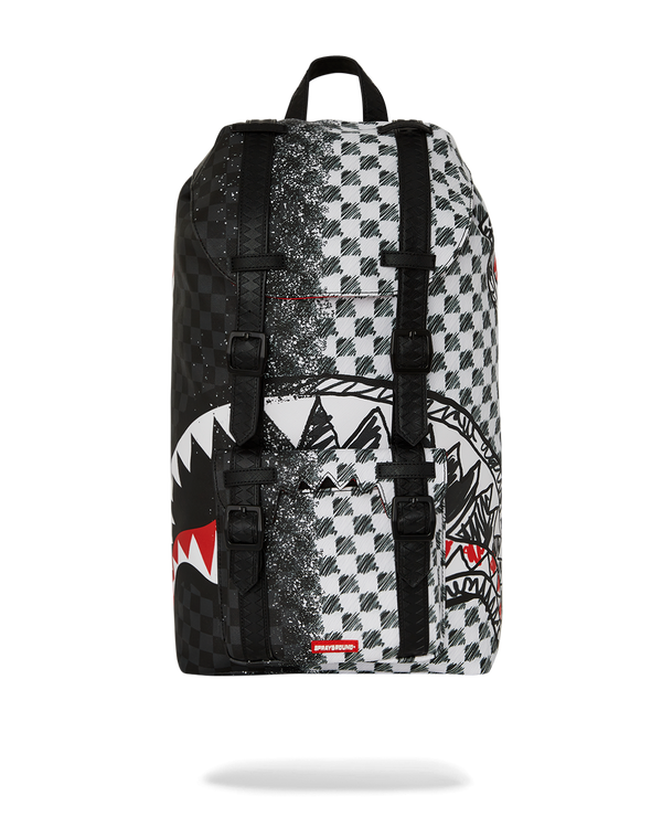 SCRIBBLE DRIBBLE CHECK HILLS BACKPACK