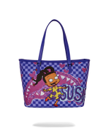 RUGRATS SUSIE CRAYON SHARK MESSENGER TOTE