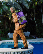 Sharks Of The Gold Ocean Backpack - image 2