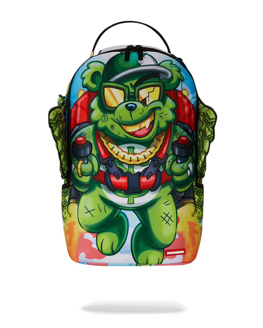 Money Bear We Bout To Take Off Backpack