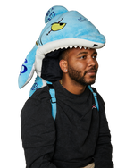 Stuffed Savage Hoody Backpack Shark - image 15