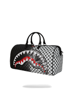 SCRIBBLE DRIBBLE CHECK DUFFLE