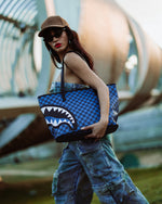 Midnight Magic Sharks In Paris Tote - image 8