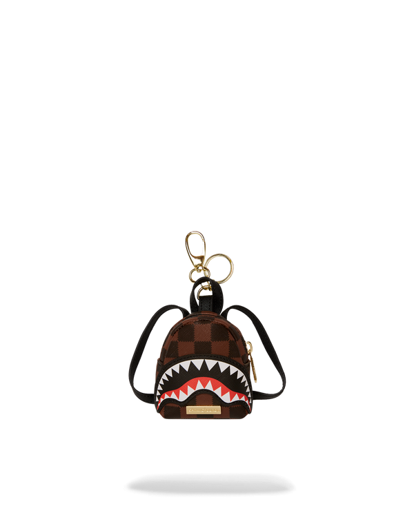 SAWTOOTH SHARKS IN PARIS BACKPACK KEYCHAIN