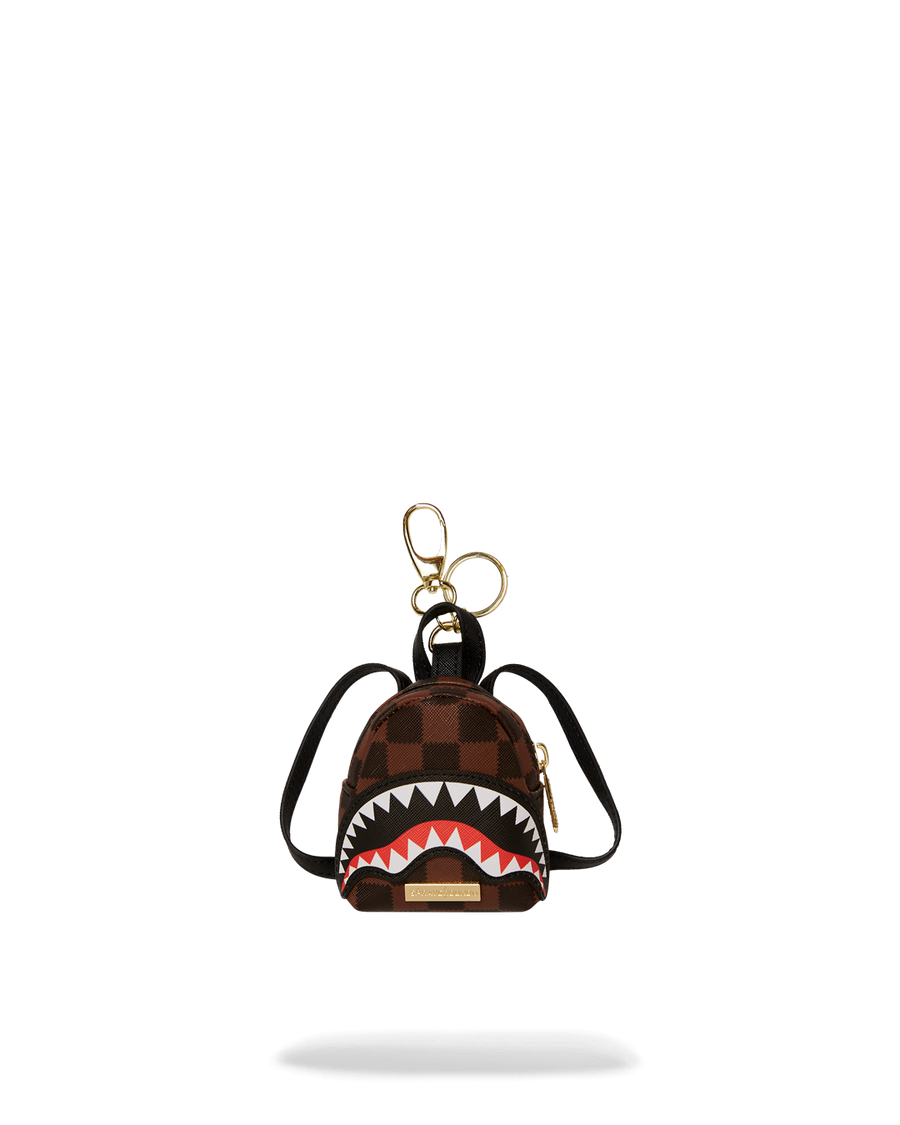 SAWTOOTH SHARKS IN PARIS BACKPACK KEYCHAIN