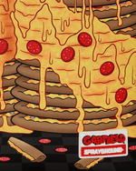 Garfield Pizza Rush Backpack - image 9