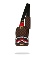 SAWTOOTH SHARKS IN PARIS ONE-STRAP SLING
