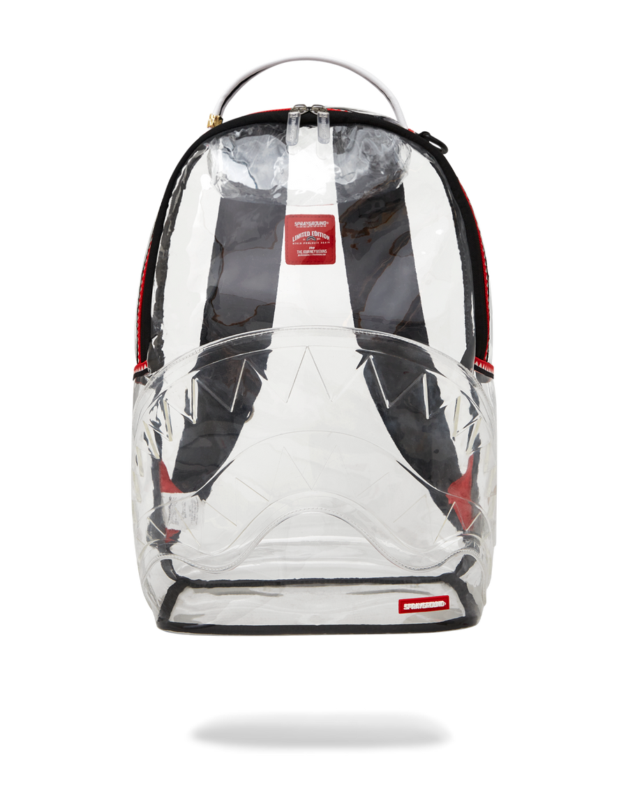 100% Clear Backpack Shark