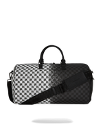 SCRIBBLE DRIBBLE CHECK DUFFLE