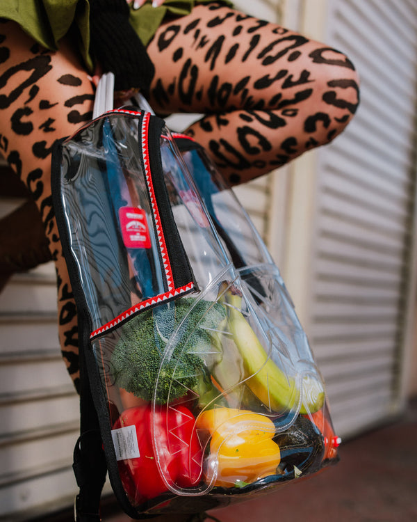 100% Clear Backpack Shark - image 2