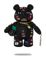 James First Class Global Flags Moneybear Backpack