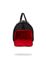 SCRIBBLE DRIBBLE CHECK DUFFLE