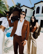Maison Check Backpack - image 4