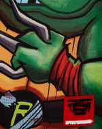 Teenage Mutant Ninja Turtles Raphael Heatwave Dlxr Backpack - image 9