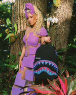 A.I. African Intelligence Born And Raised Backpack - Sandflower Collab - image 4