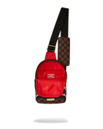 SAWTOOTH SHARKS IN PARIS ONE-STRAP SLING