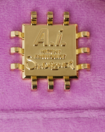 A.I. African Intelligence Paradigm Of The Pyramid Backpack - Sandflower Collab - image 17